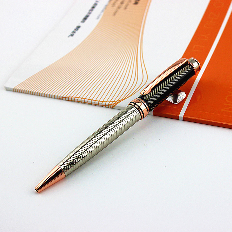 Metal Luxury Ballpoint Pen Roller Signature Pen Writing Instruments Gift 