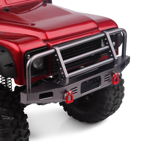 Metal 1PCS Front Adjustable Bumper 1:10 RC Crawler Car Defender for Traxxas TRX4 Axial SCX10 SCX10 II ► Photo 1/6