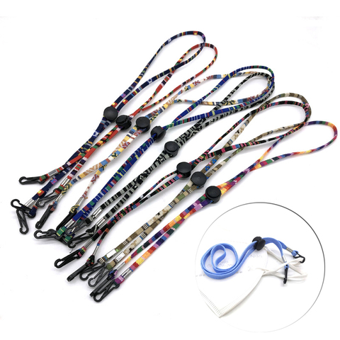 1-5PCS Adjustable Mask Lanyard Mask Holder Hanging Hook Storage Acrylic Artifact Portable Chain Safety Anti-Drop Traceless Ear ► Photo 1/6