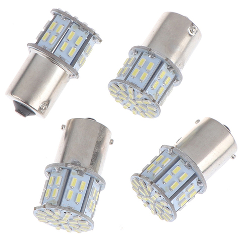 4pcs 1156 BA15S 50SMD 3014 LED Replacement Bulbs Car Interior RV Camper Light Auto Lamps ► Photo 1/6