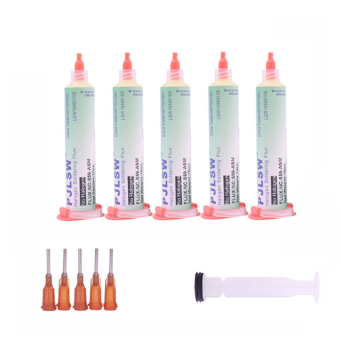 PJLSW-NC 559 - ASM Solder Paste Flux 10cc Paste PCB Flux No-Clean Soldering Reballing ► Photo 1/3