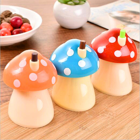 Mushroom Shape Automatic Toothpick Storage Box Toothpick Dispenser Desktop Decoration Storage Box ► Photo 1/6