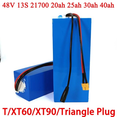 48V 30ah 25ah 20ah 15ah 54.2v Power 30A BMS batteries 21700 Lithium Battery Pack For Electric bike Electric Scooter ► Photo 1/6