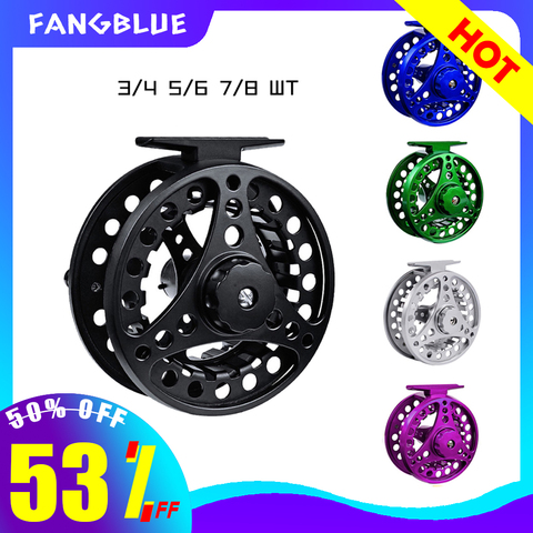 Fly Fishing Reel 2+1BB Large Arbor Alloy Aluminum Interchangeable Fly Reel 3/4 5/6 7/8 For Trout Fly Fishing Wheel Reel Tackle ► Photo 1/6