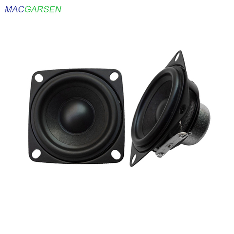 2 inch Audio  4 ohm 10W Speaker Full Range Portable Computer TV PC Bookshelf Speakers 53mm HIFI Music Bluetooth Loudspeaker 2pcs ► Photo 1/6