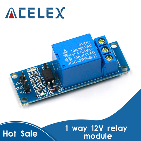 1 Channel 5V relay module with optical coupling isolation relay MCU expansion board high / level trigger ► Photo 1/6