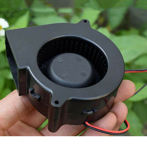 DC 6V-15V 12V 3W Mini Brushless Fan Large Air Volume 7530 Fan Small Micro Fan Worm Blower for DIY Grill Barbecue Stove Blower ► Photo 1/6