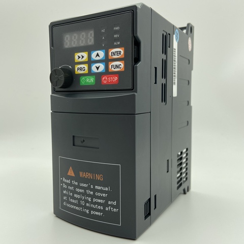VFD AC 220V 380V 0.4 0.7 1.5 2.2 KW Variable Frequency Drive VFD Frequency Converter Inverter Speed Controller for 3-phase Motor ► Photo 1/6