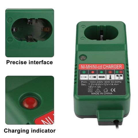 7.2V-18V Battery Charger Adapter for Makita 7.2V 9.6V 12V 14.4V 18V NI-MH NI-CD ► Photo 1/6