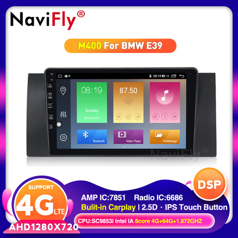 Android 10.0 Octa Core DSP IPS Car Multimedia for BMW E53 E39 X5 Autoradio 4G RAM 64G ROM with RDS Radio GPS BT 4G wifi ► Photo 1/6