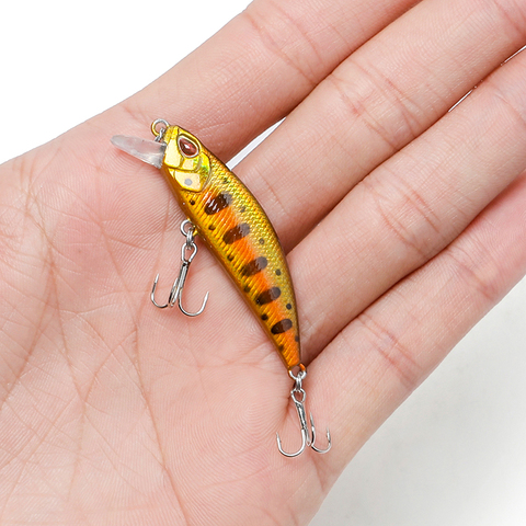 Crankbaits Crankbait Fishing Lures Fishing Lure Artificial Fishing Lure River Minnow Se Uelos De Pesca Minnow Hard Bait Wobbler ► Photo 1/6