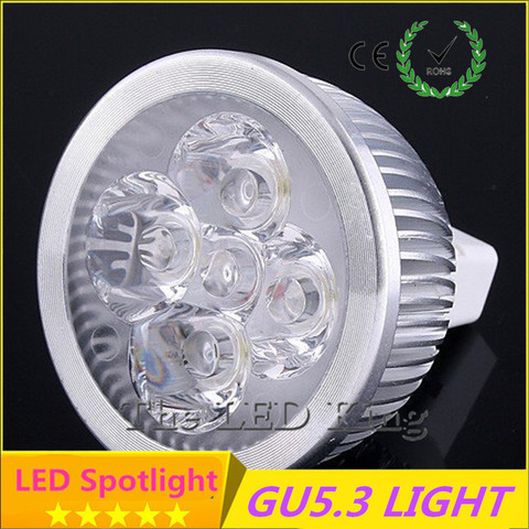 Lampada Led Spotlight E27 E14 GU10 GU5.3 Spot light Candle Luz 3W 4W 5W LED Bulb 110V 220V Dimmable MR16 12V CREE LED LIGHT ► Photo 1/6