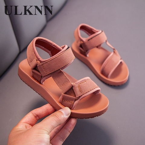 ULKNN Boys Sandals Kid Sandals Children Shoes Rubber School Shoes Breathable Open Toe Casual Boy Sandal ► Photo 1/6