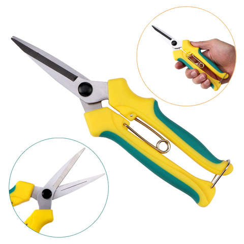 New Garden Hands Tools Pruning Fruit Tool For Tree Branch/Flowers Anti-slip Handle Pruners Garden Shears Gardening Secateurs ► Photo 1/5