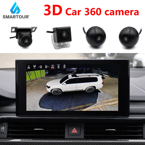 Universal 360 Degree Bird View Panoramic System Seamless Rearview Camera  Car DVR