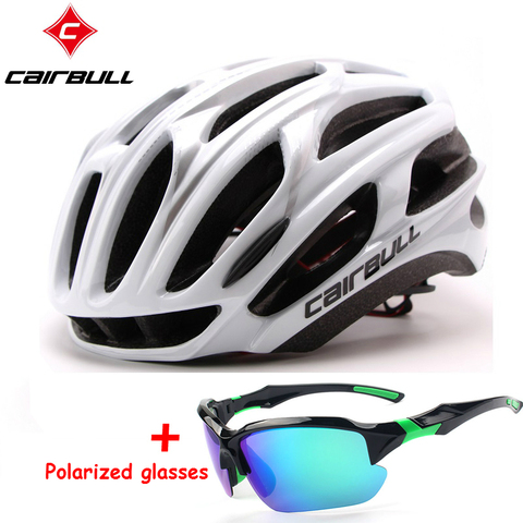 Ultra-light Safety Sports Bike Helmet Road Bicycle Helmet Integrally-molded Bike Helmet Road Mountain Bike Helmet Adjustable ► Photo 1/6