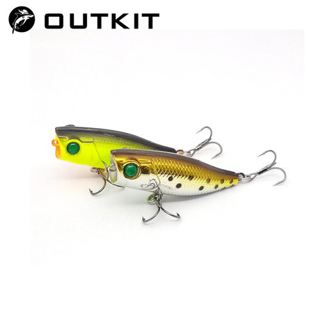New 1pcs 4cm 3.5g mini Popper Hard Bait Minnow Fishing Lure Crankbait Wobbler Tackle Isca Poper Floating Top Water pike Lures ► Photo 1/6