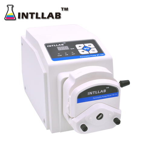 Peristaltic Pump with Step Motor 110-240V, High Accuracy/Precision, High Flow Rate, BT100J/YZ15 ► Photo 1/5