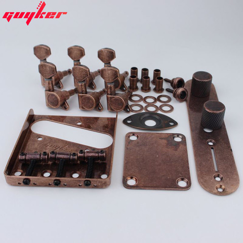 1 Set GUYKER  Copper Electric Guitar Accessories Set ( Or Available Separately) ► Photo 1/6