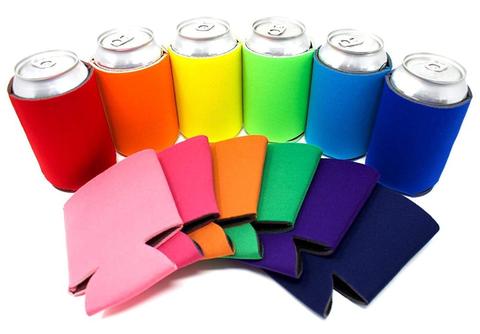 5pcs Beer Sleeves Camping Can Cup Soda Cover Neoprene Drink Cooler Portable Bottle Outdoor Sleeve for Party Wedding Birthday ► Photo 1/6
