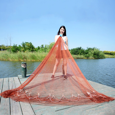 Lawaia Traditional Cast Net Hand Throw Fishing Trap Net Strong Tire Line  Manually Spread Fish Nets Automatic Casting Landing Net - Price history &  Review, AliExpress Seller - Lawaia Official Store