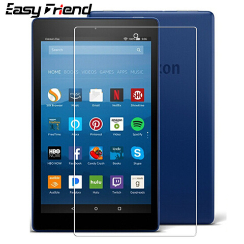 For Amazon Kindle Fire HD 6 7 X7 8 2017 2016 2015 2022 HD6 HD7 HDX7 HD8 Tablet Protective Film Tempered Glass Screen Protector ► Photo 1/6