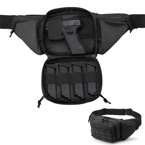 Outdoor Tactical Multifunction Waist Bag Chest Military Combat Camping Sport Hunting Athletic Shoulder Sling Gun Holster X261A ► Photo 1/6