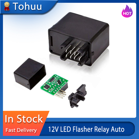 7Pin 12V LED Flasher Relay Auto Strobe Motorcycle Decoder For Suzuki SV650 SV650S SV1000 SV1000S ► Photo 1/6