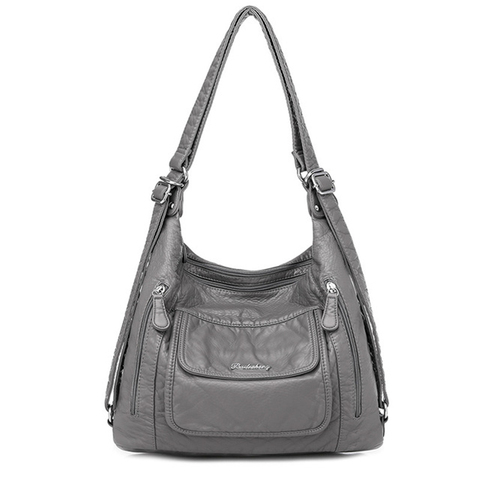 Hot Leather Luxury Handbags women bags designer Multifunction Shoulder Bags for Women 2022 Travel Back Pack Mochila Feminina Sac ► Photo 1/6