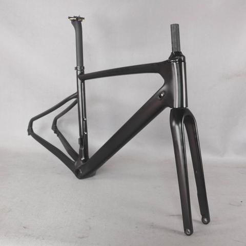 2022cable Carbon Fiber Gravel Bike Frame GR042  Bicycle gravel frame factory deirect sale ► Photo 1/6