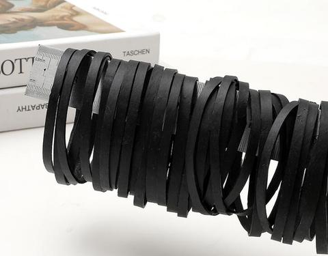 Diameter 50mm Solid Black Industrial Rubber Band Elastic Heavy Duty Rubbers For Packing Packaging 20/50/100 You Choose Quantity ► Photo 1/6