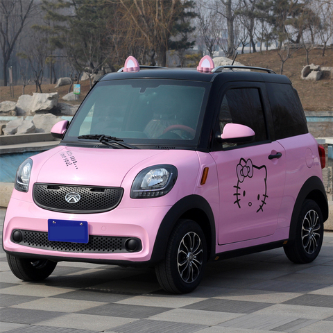 760kg New energy electric vehicle four-wheel sedan scooter four-seater family car ► Photo 1/5
