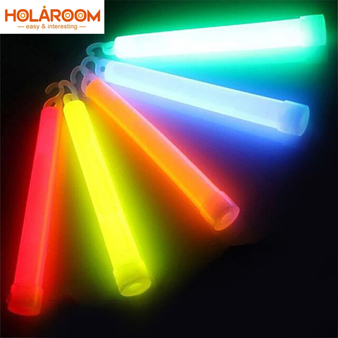 5pcs 6inch Multicolor Glow Stick Chemical Light Stick Camping Emergency Decoration Party Clubs New Supplies Chemical Fluorescent ► Photo 1/6