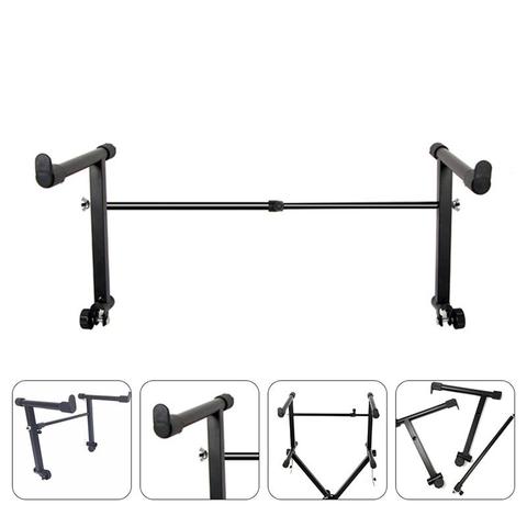 Adjustable Electronic Piano Keyboard Stand Piano Heightened Support Music Holder Instrument Black Holder Accessories ► Photo 1/6