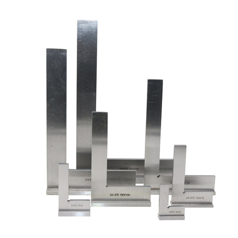 Machinist Square 90 Degree Right Angle Engineer Set with Seat Precision Ground Carbon Steel Flat Steel Hardened Angle Ruler ► Photo 1/1