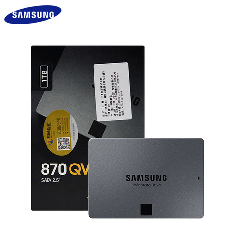 SAMSUNG 870 QVO 4TB 2TB 1TB Internal SSD 2.5 inch Solid State Drive Read Speed 560MB/s V-NAND for Laptop Desktop PC ► Photo 1/5