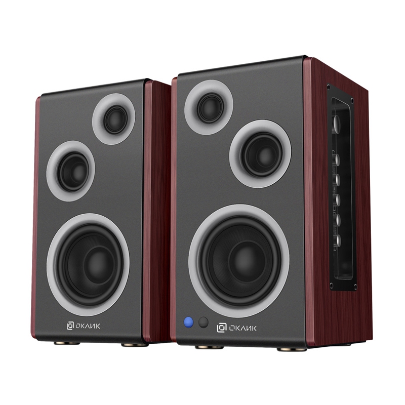 Bluetooth speakers oklick OK-117 BT, 2.0, Black ► Photo 1/6