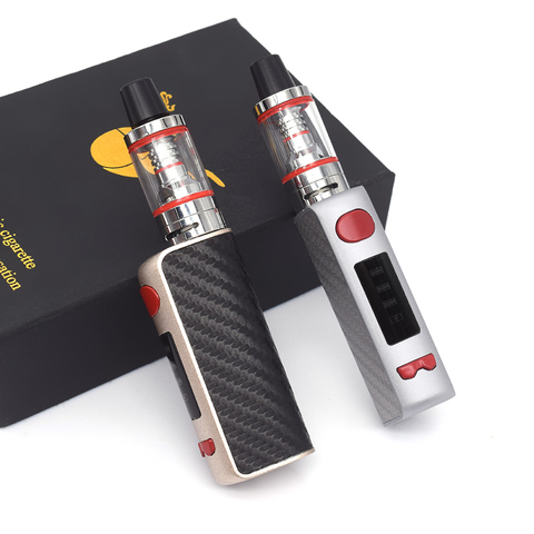 TXW80W  20W-60W-80W box mod Vape Kit with 1600mah Build-in Battery 2.5ml Smoke Pen Hookah elecetronic cigarette Vappr kit ► Photo 1/6