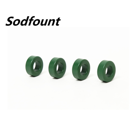 10pcs  12*6*4mm anti-interference  Power Transformer Ferrite Ring Inductor Coil Green Iron Toroid Ferrite Core ► Photo 1/2