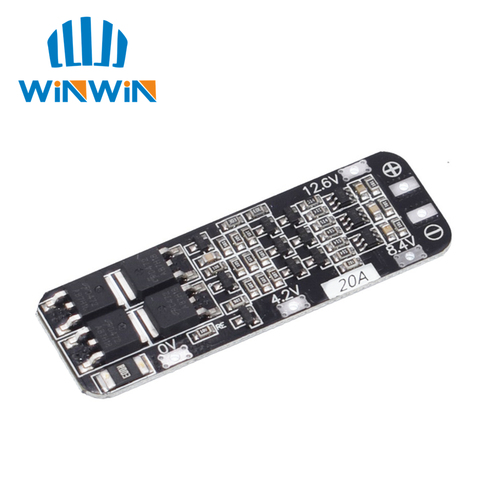 3S 20A Li-ion Lithium Battery 18650 Charger PCB BMS Protection Board 12.6V Cell 59x20x3.4mm Module ► Photo 1/2