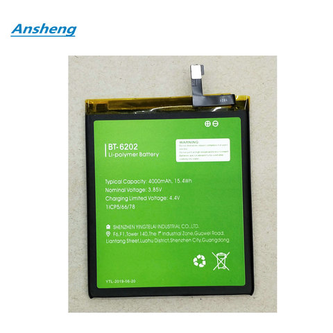 Original High Quality 3.8V 4000mAh BT-6202 battery for LEAGOO M11 Smart Phone ► Photo 1/2