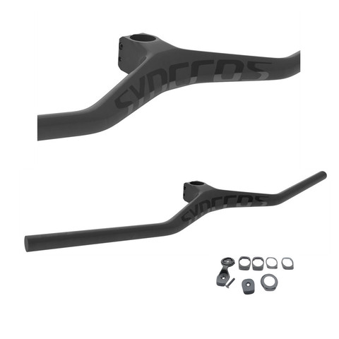 full carbon MTB Handlebar Mountain Bicycle Rise Handlebar With Stem angle 17  wide 740mm stem 60-110mm ► Photo 1/5