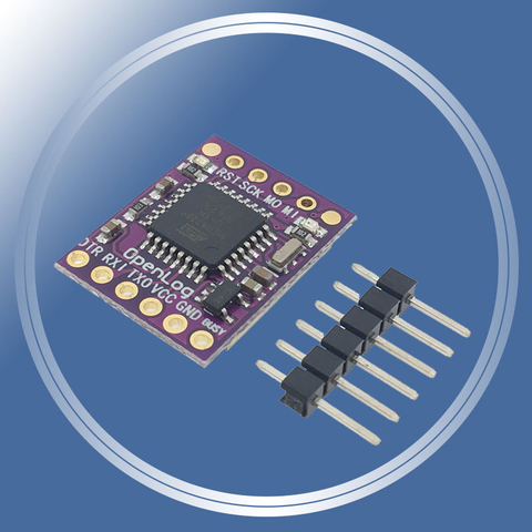 Openlog Serial Data Logger Open Source Data Recorder ATmega328 Support Micro SD ► Photo 1/6