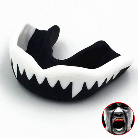 Mouthguard Taekwondo Muay Thai MMA Teeth Protector Football Basketball Boxing Mouth Safety Mouth Guard Oral Teeth Protect ► Photo 1/6