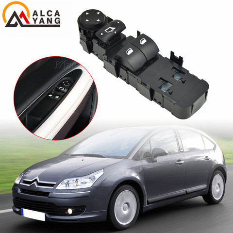 NEW High Quality Coupe Black window Switch Mirror Adjustment Switch Left For Citroen C4 LC 2004 2005 2006 2007 2008 ► Photo 1/6