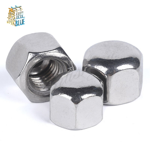 Hex Nuts 304 Stainless Steel Hexagon Full Nut - DIN 934 M3 M4 M5 M6 M8 M10  M12