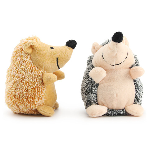 Hedgehog Soft Plush Dog Toys Small/Large Dogs Interactive /Squeaky Sound Toy Chew Bite Resistant toy Pets Accessories Supplies ► Photo 1/6