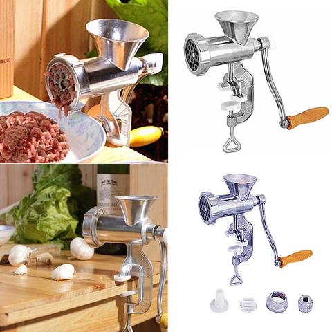 Multifunctional Kitchen Manual Hand Meat Grinder Aluminum Alloy Sausage Mincer ► Photo 1/6