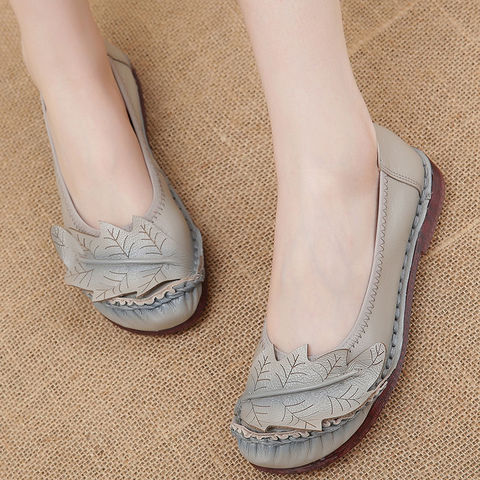 Female oxford shoes women genuine leather flat high quality 2022 autumn new arrival womans shoes ► Photo 1/6