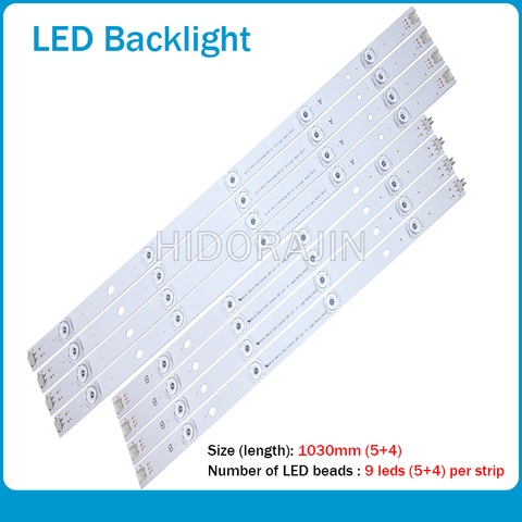 10pcs LED strip for LG INNOTEK DRT 3.0 50